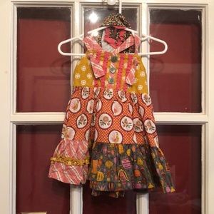 Matilda Jane 6-12 months dress with diaper cover